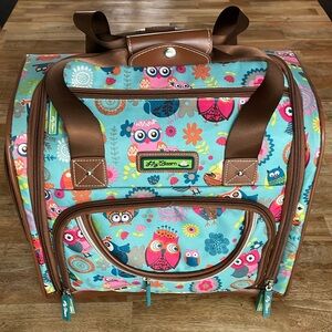 Lily Bloom Designer 15 inch Carry On Travel Bag